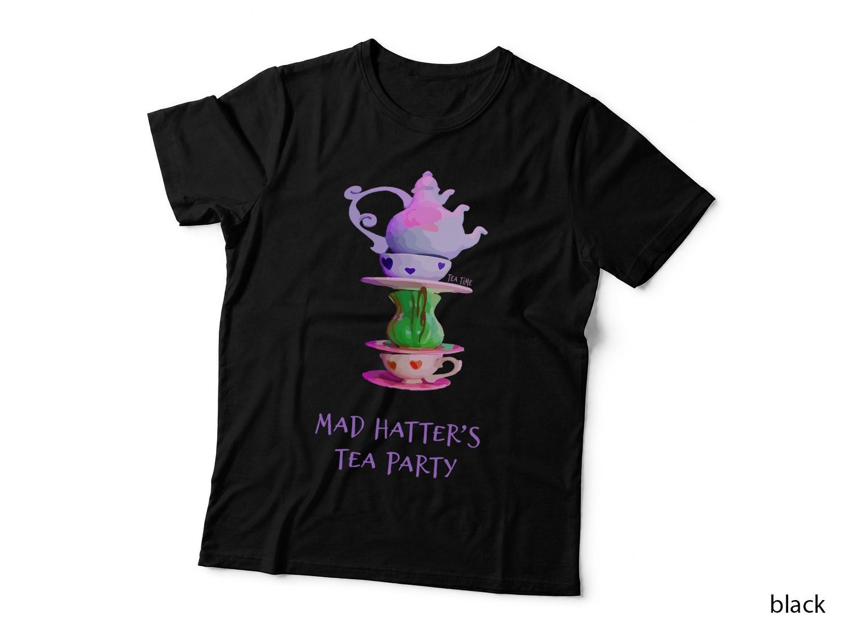 Mad Hatter's Tea Party - Alice in Wonderland T-Shirt