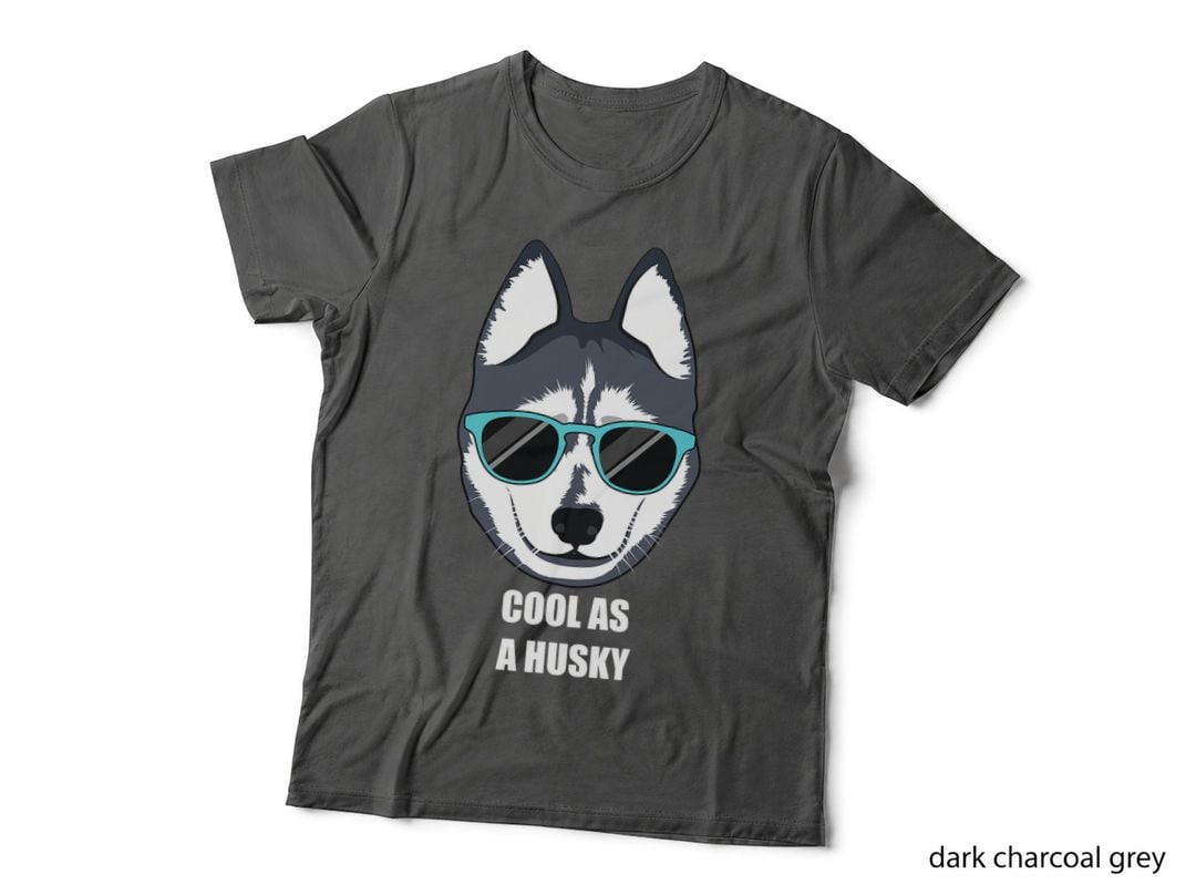 Malamute Cool as a Siberian Husky Shirt with Sunglasses T-Shirt