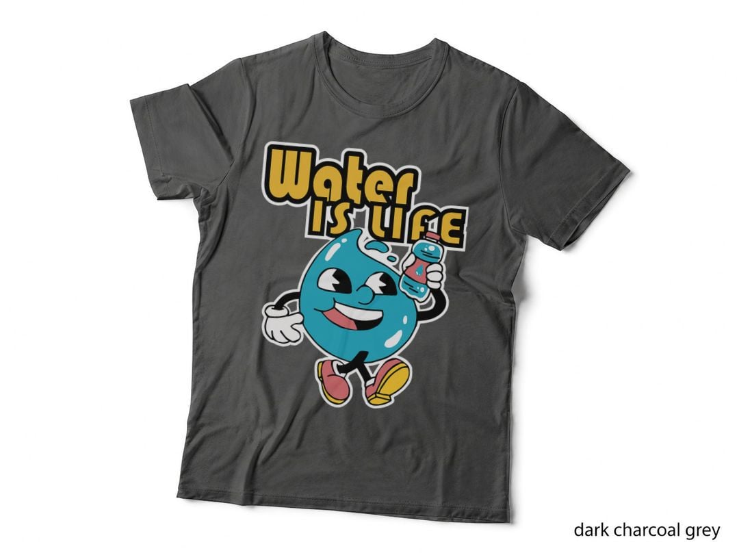 Water Is Life Drop Keep Clean Drinking Water Gift T-Shirt