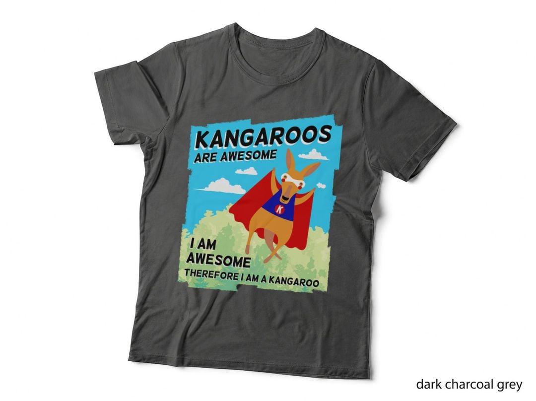 Awesome Cartoon I Am a Kangaroo Shirt for Kangaroo Lovers T-Shirt