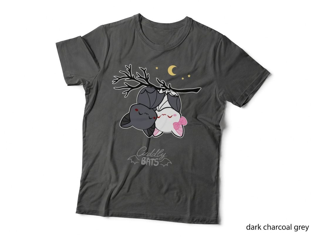 Cute Bats Sleeping - Designed by Cuddly Bat Comics T-Shirt