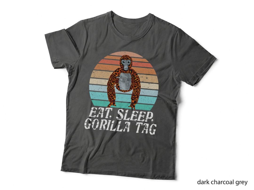 Eat Sleep Gorilla Tag T-Shirt