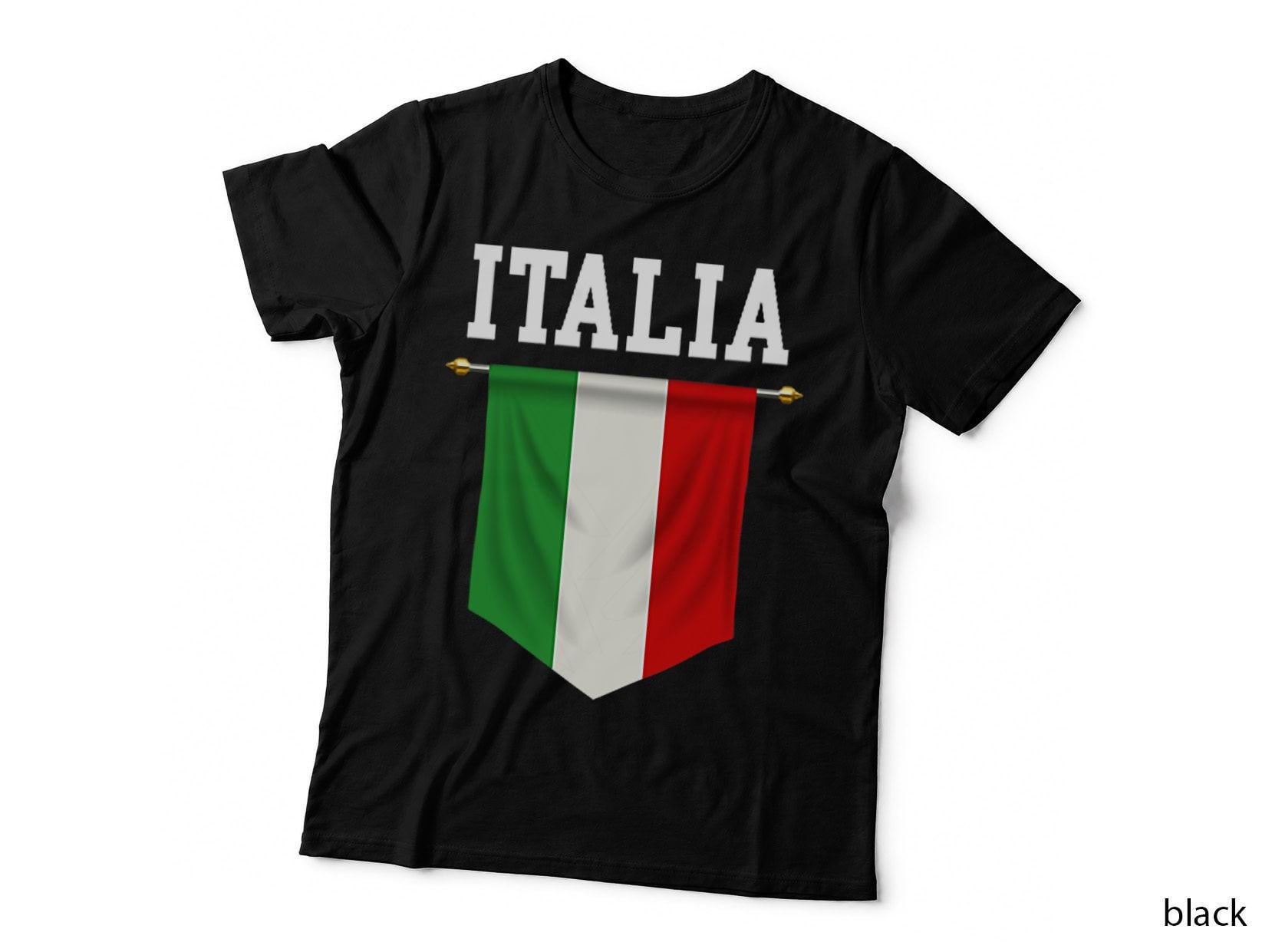 Italia Flag Italy Italian Italiano Family Men Women Kids T-Shirt