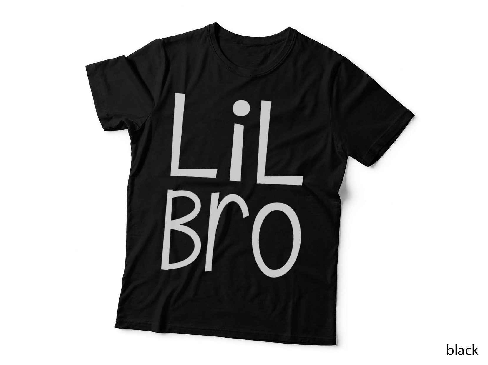 Lil Bro Little Brother Boys Matching Siblings Family T-Shirt