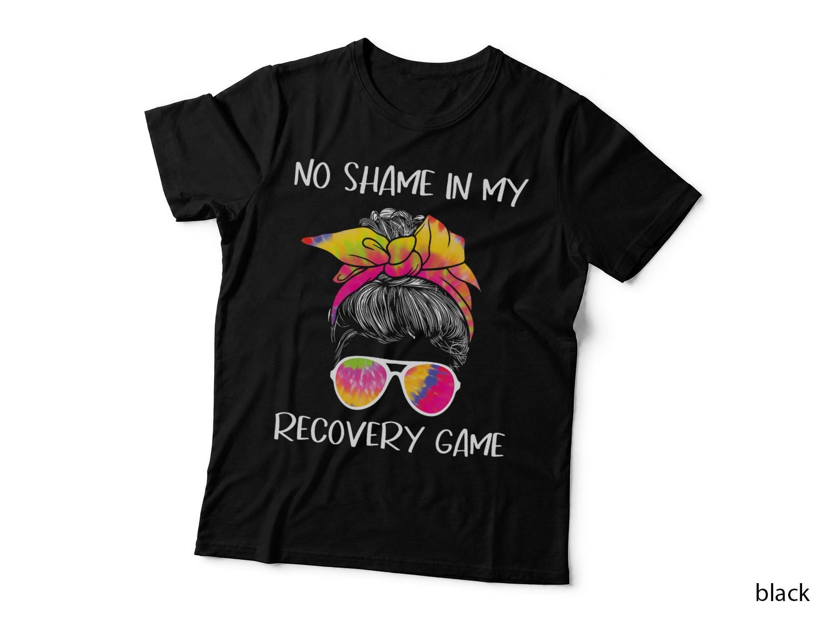 No Shame in My Recovery Game - Sobriety AA NA Anniversary T-Shirt