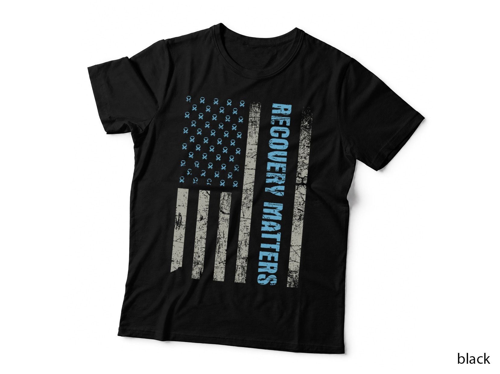 Recovery Matters - Sobriety Anniversary Sober AA NA T-Shirt