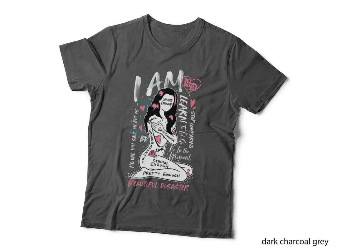 Beautiful-Disaster-I-AM-Smart Strong Brave Pretty T-Shirt