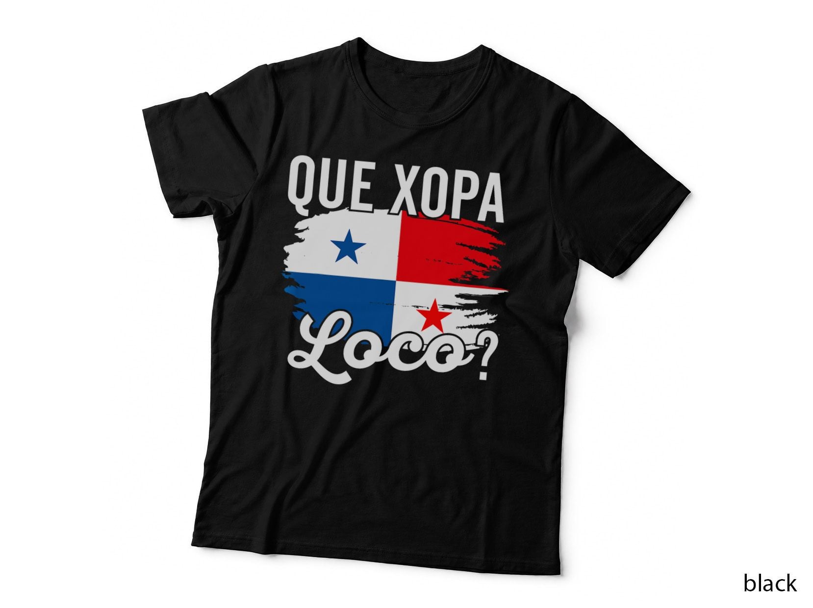 Camiseta Panama Panamanian Flag DNA Panameño Que Xopa T-Shirt