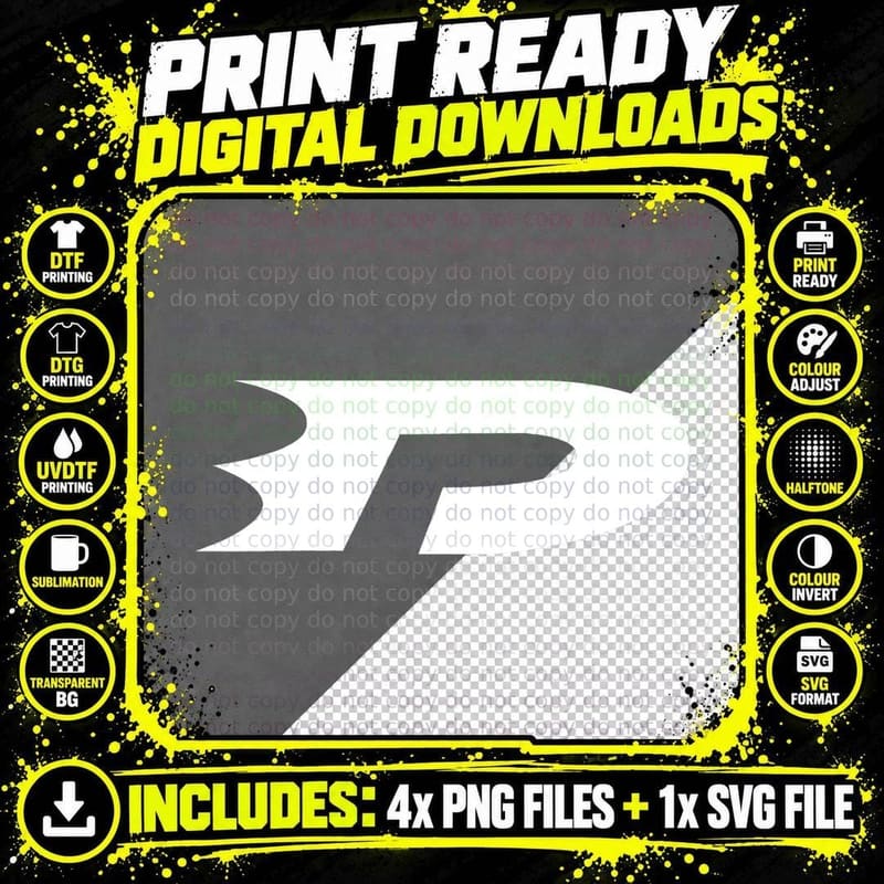 Danny Phanton DP Logo T-Shirt Png SVG Digital Bundle