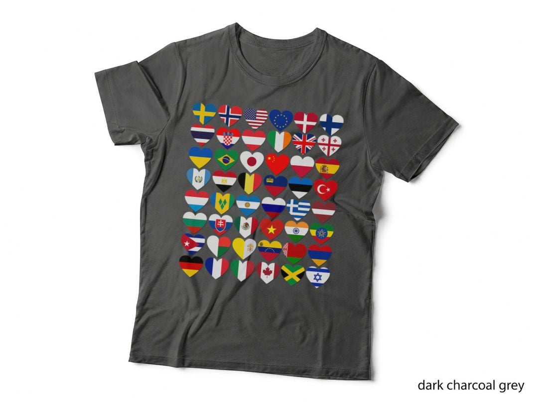 Flags of the Countries of the World, International T-Shirt