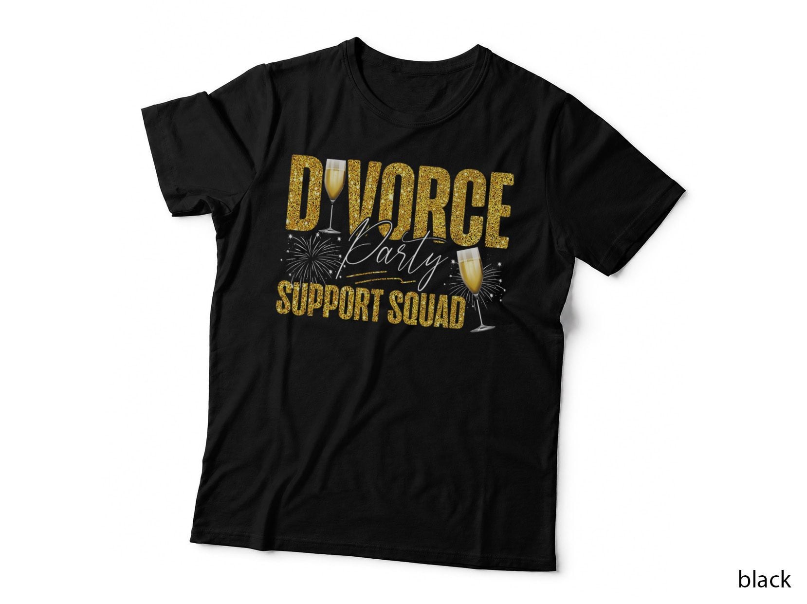 Happy Divorce Party Divorce Party Support Squad T-Shirt
