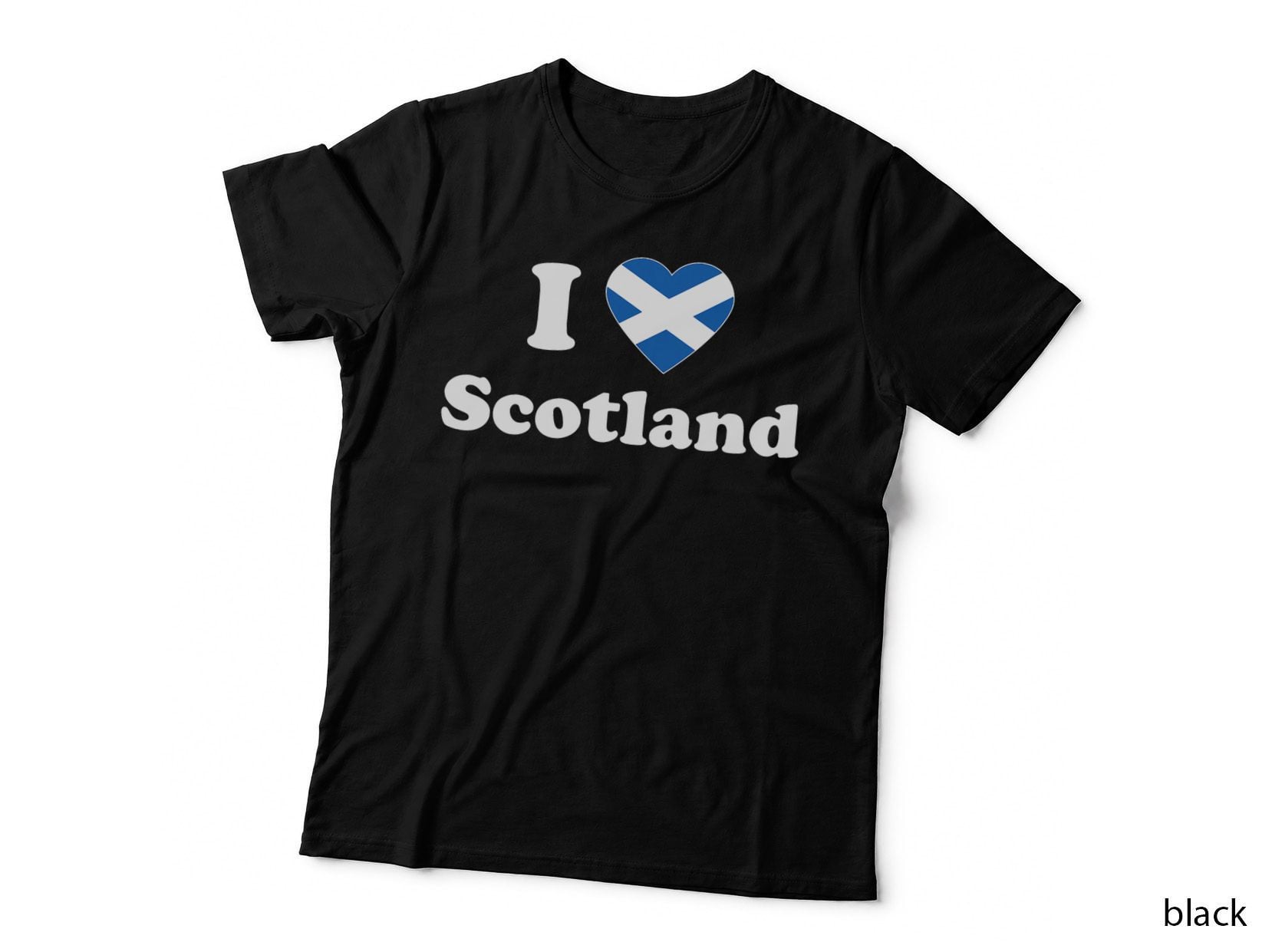 I Love Scotland I Heart Scotland Scottish T-Shirt