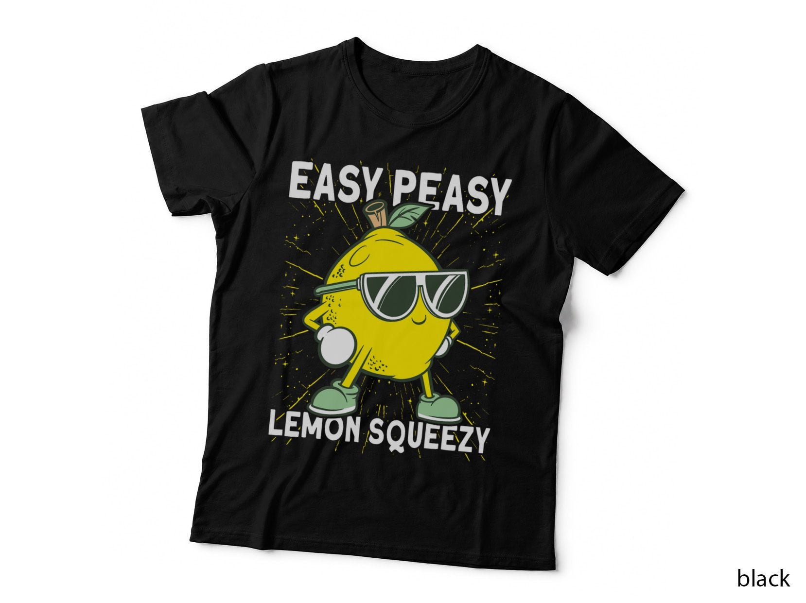 Lemonade Dealer Easy Peasy Lemon Squeezy Lemonade Stand Boss T-Shirt