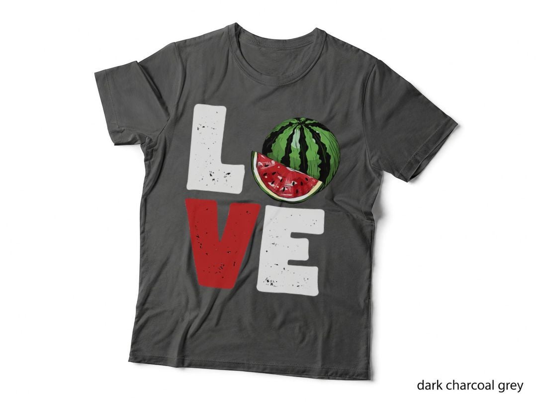 Love Watermelon Women Shirt Watermelon Lovers for Kids Girls T-Shirt
