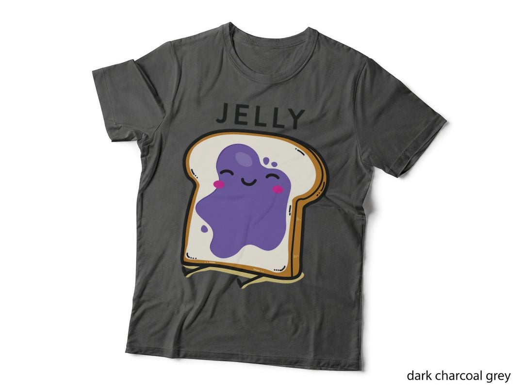 Peanut Butter& Jelly Matching Couple Shirts His Hers Outfits T-Shirt