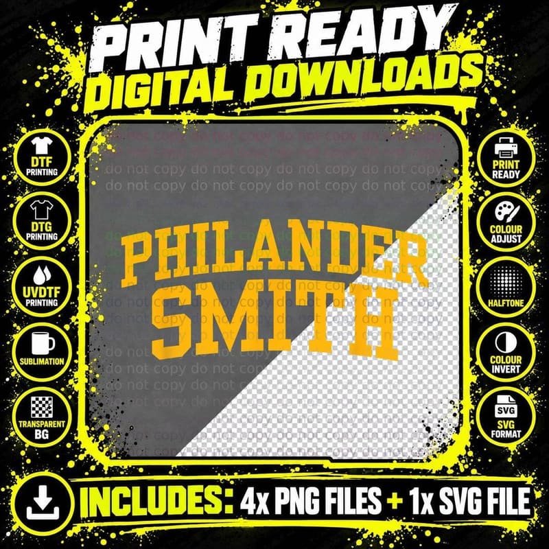 Philander Smith College 02 T-Shirt Png SVG Digital Bundle