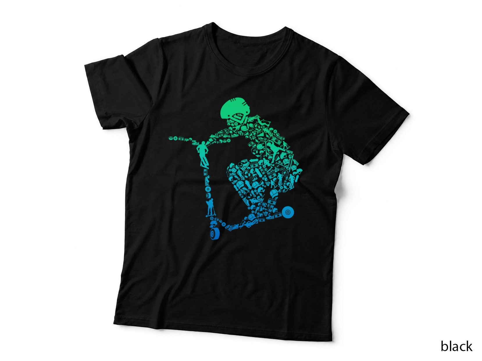 Scooter Stunt Gift for Boys Kids Youth T-Shirt