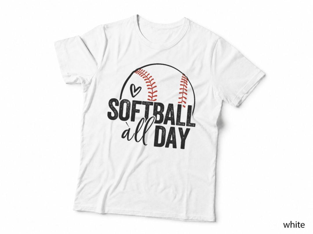 Softball Player Teen Girls Women Men Softball Lover T-Shirt