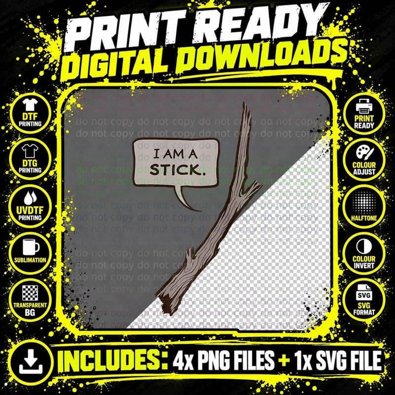 Stormlight Archive I Am a Stick T-Shirt, Great Tee Png SVG Digital Bundle