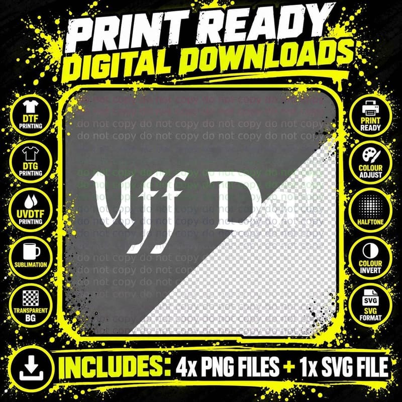 Uff Da Shirt T-Shirt Png SVG Digital Bundle