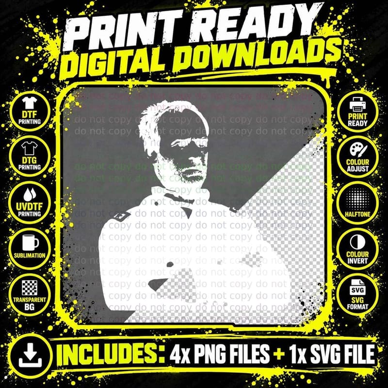 William Tecumseh Sherman T-Shirt Png SVG Digital Bundle