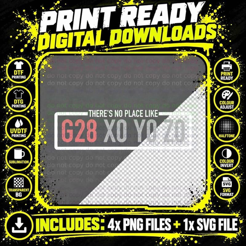 CNC Machinist There's No Place Like G28 X0 Y0 Z0 T-Shirt Png SVG Digital Bundle