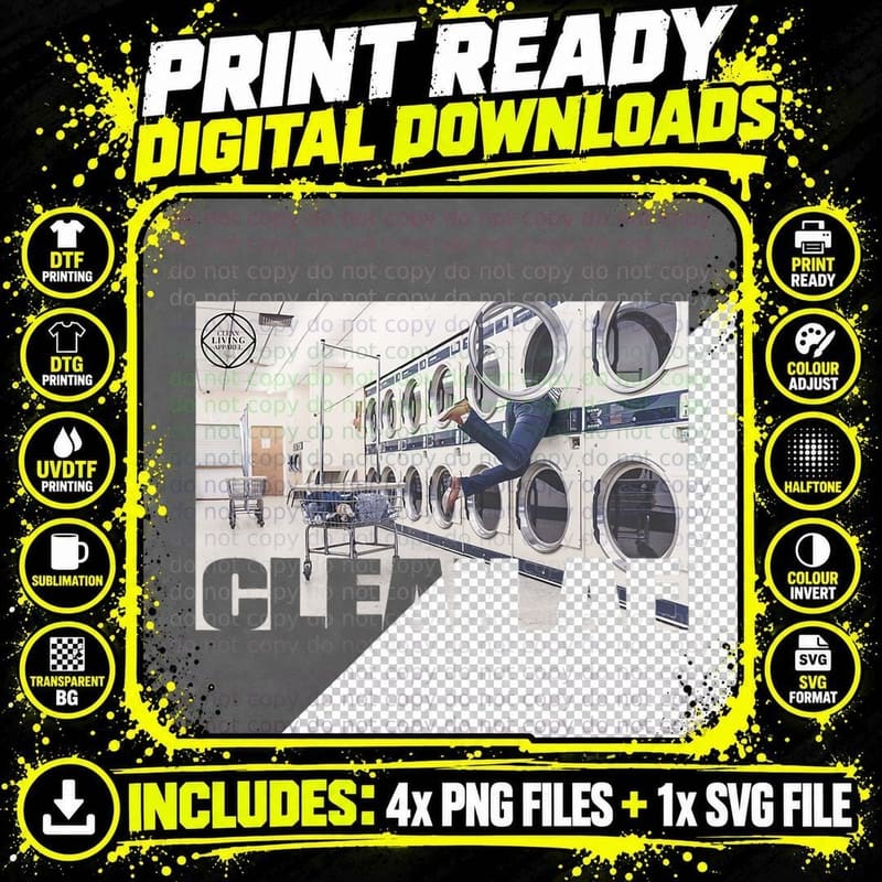 Clean AF Narcotics Anonymous 12 Step Recovery NA AA Png SVG Digital Bundle