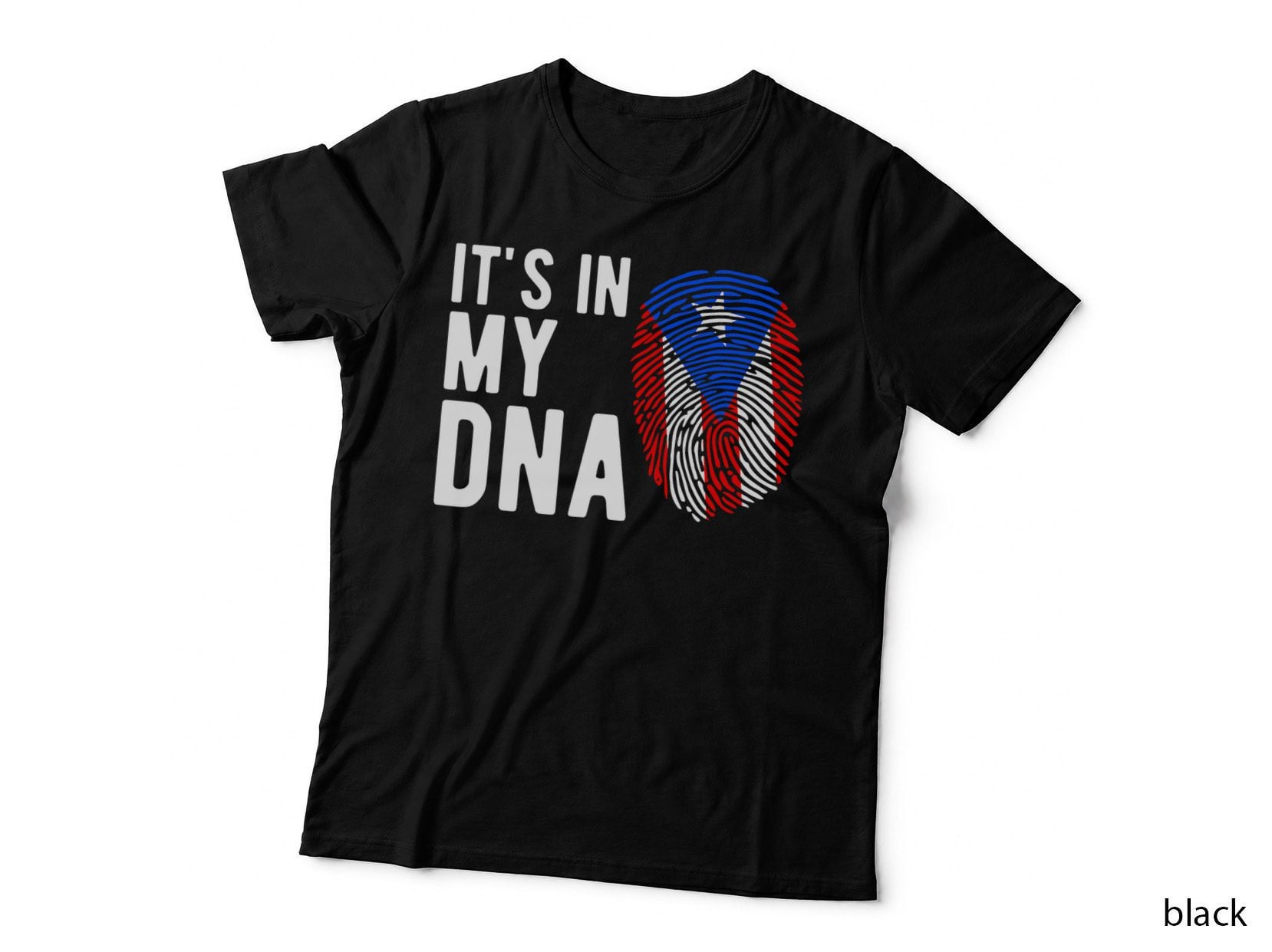 It's in My DNA Puerto Rico Flag Puerto Rican Gift T-Shirt