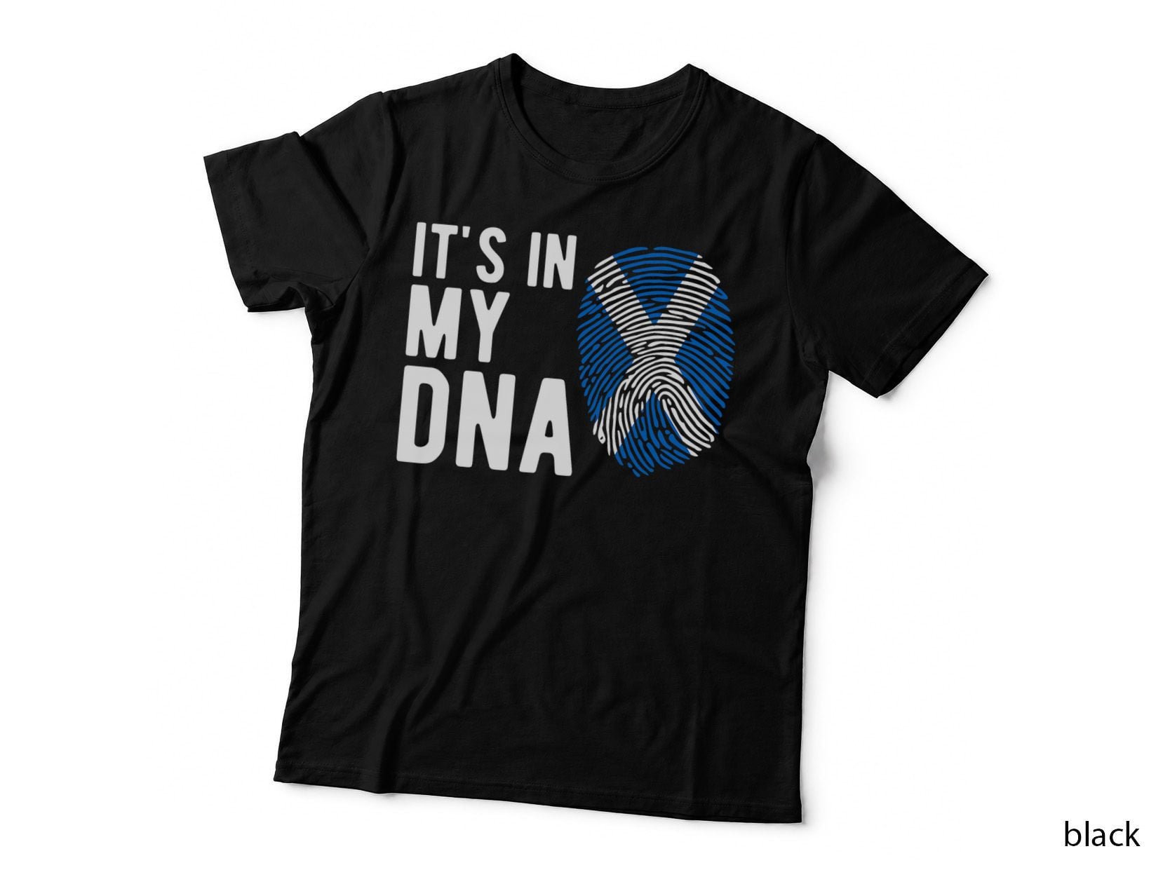 It's in My DNA Scotland Flag Scottish Gift T-Shirt
