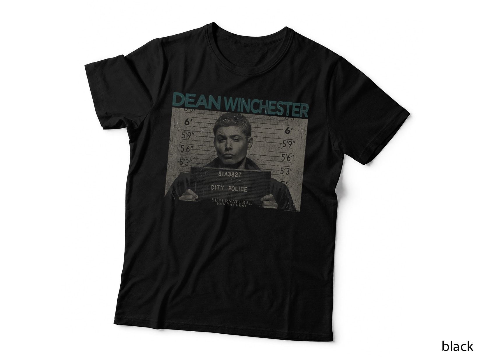 Supernatural Dean Mug Shot T-Shirt