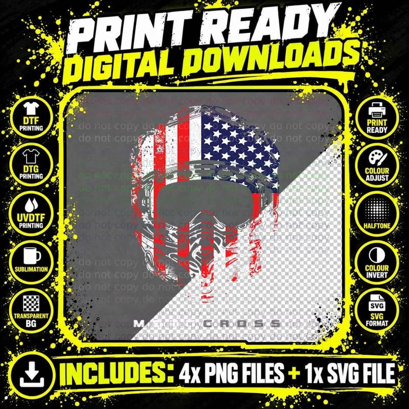 American Dirt Bike Motocross Apparel - Motocross Dirt Png SVG Digital Bundle