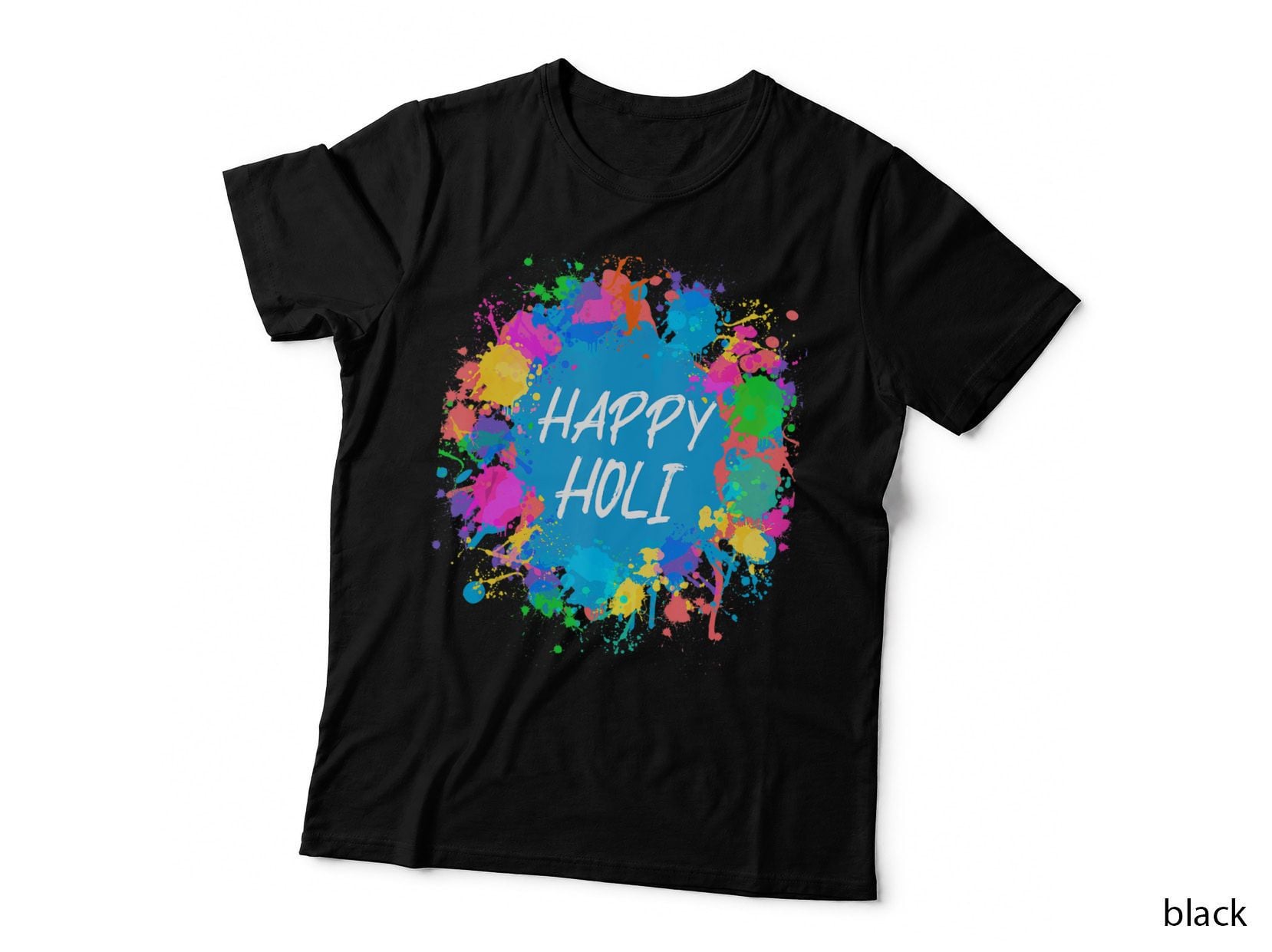 Happy Holi Colors India Hindu Spring Gift T-Shirt