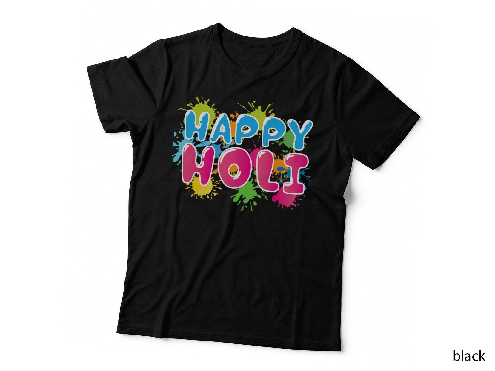 Happy Holi for Kids Boy Toddler India Hindu Kids Toddler Boy T-Shirt