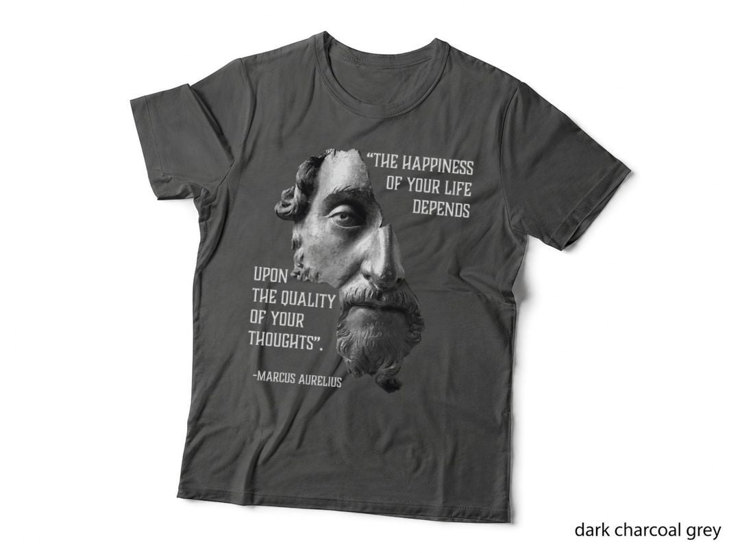 Marcus Aurelius Stoic Quote Memento Mori Amor Fati Stoicism T-Shirt