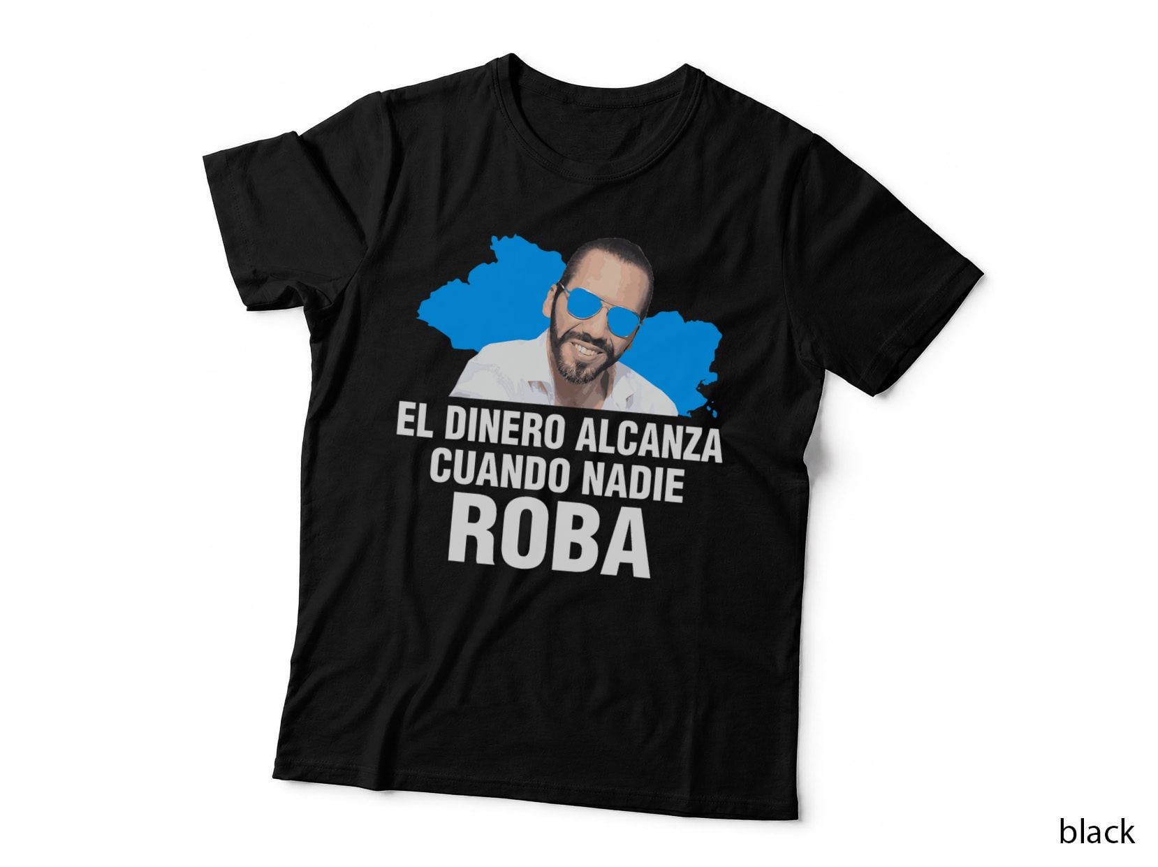 Nayib Bukele Dinero Money Quote Cryptocurrency T-Shirt