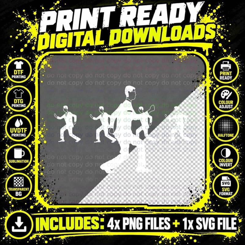 Talking Heads - Once in a Lifetime Essential T-Shirt Png SVG Digital Bundle