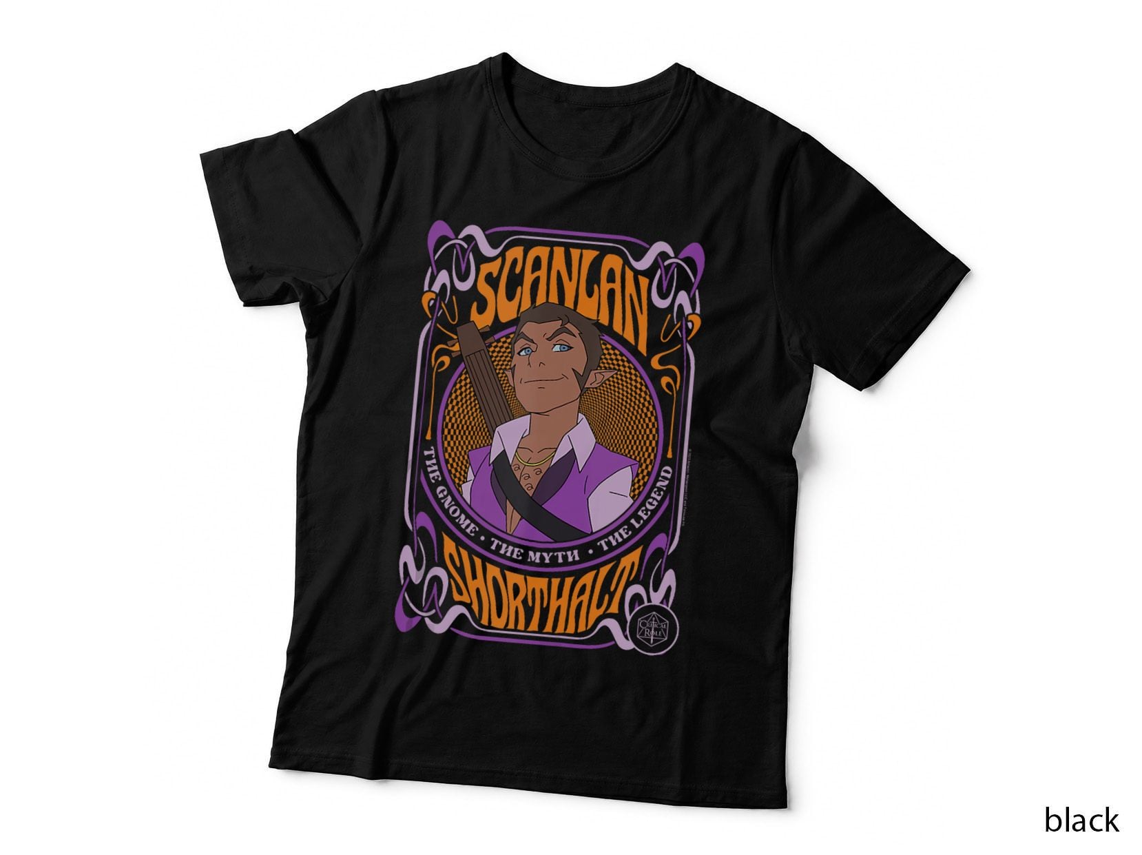 The Legend of Vox Machina Scanlan Psychedelic, Personal Expression T-Shirt