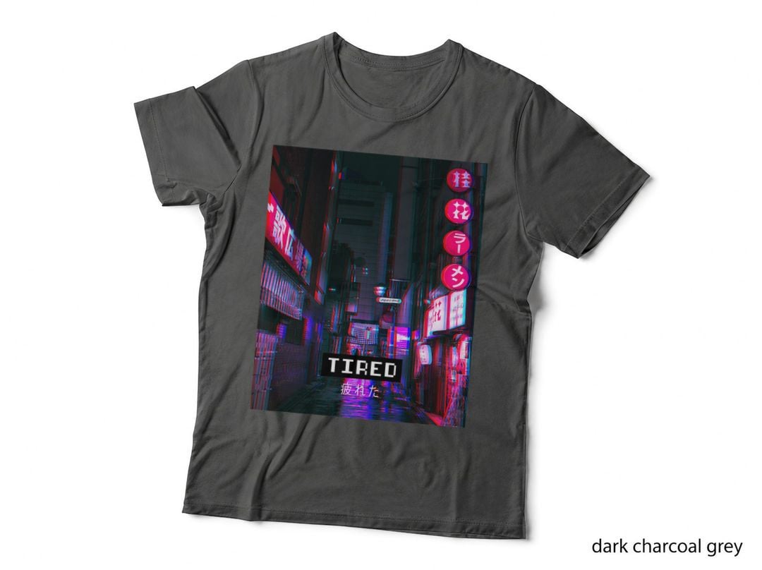 Tired Vaporwave Aesthetic T-Shirt