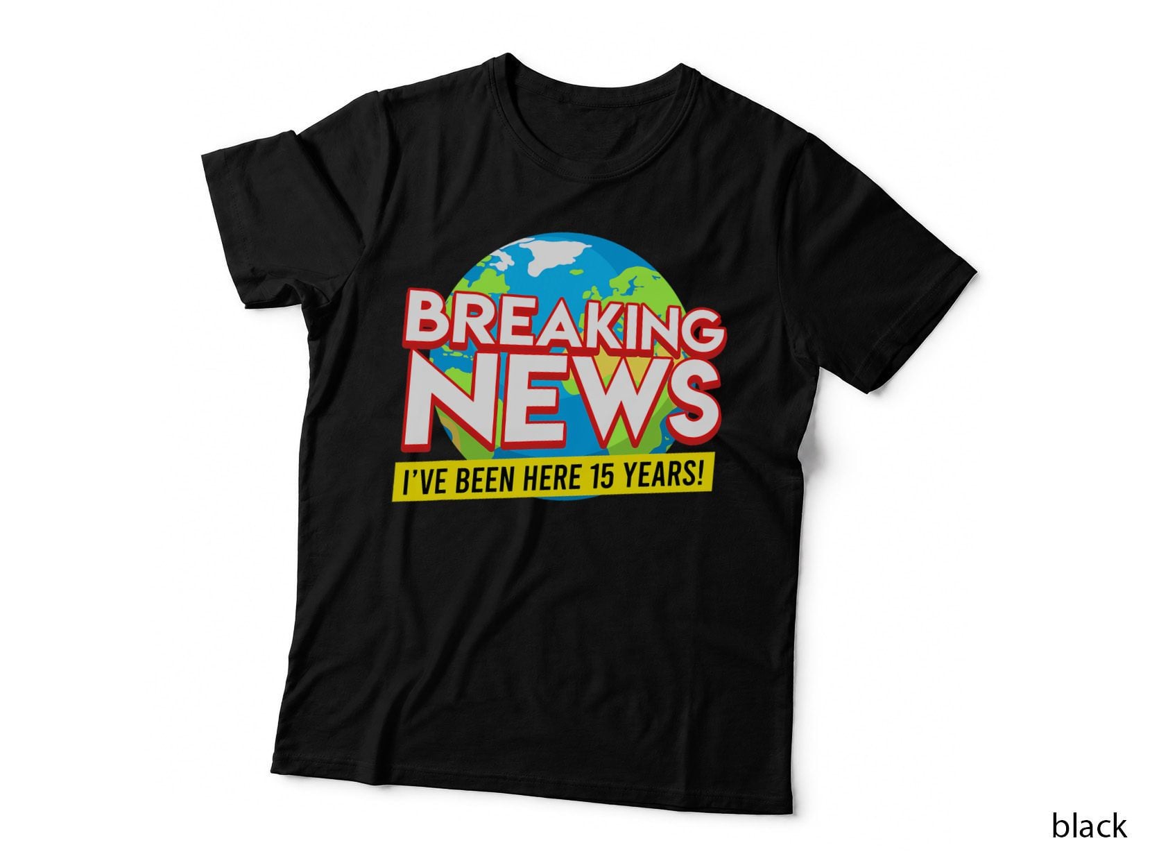 15 Years of Service Company Anniversary 15 Years Work T-Shirt
