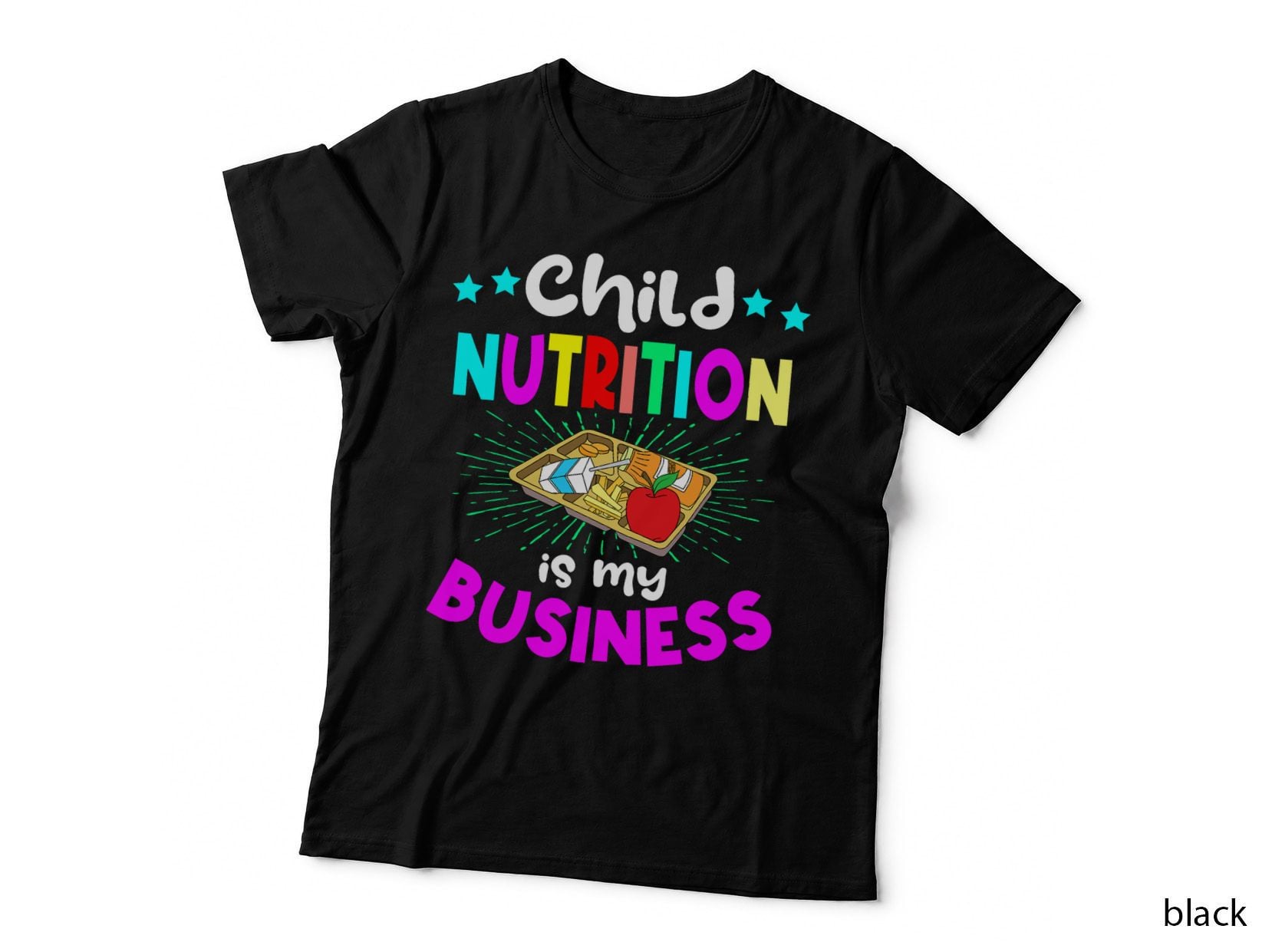 Cafeteria Worker Lunch Lady Food Service Crew T-Shirt