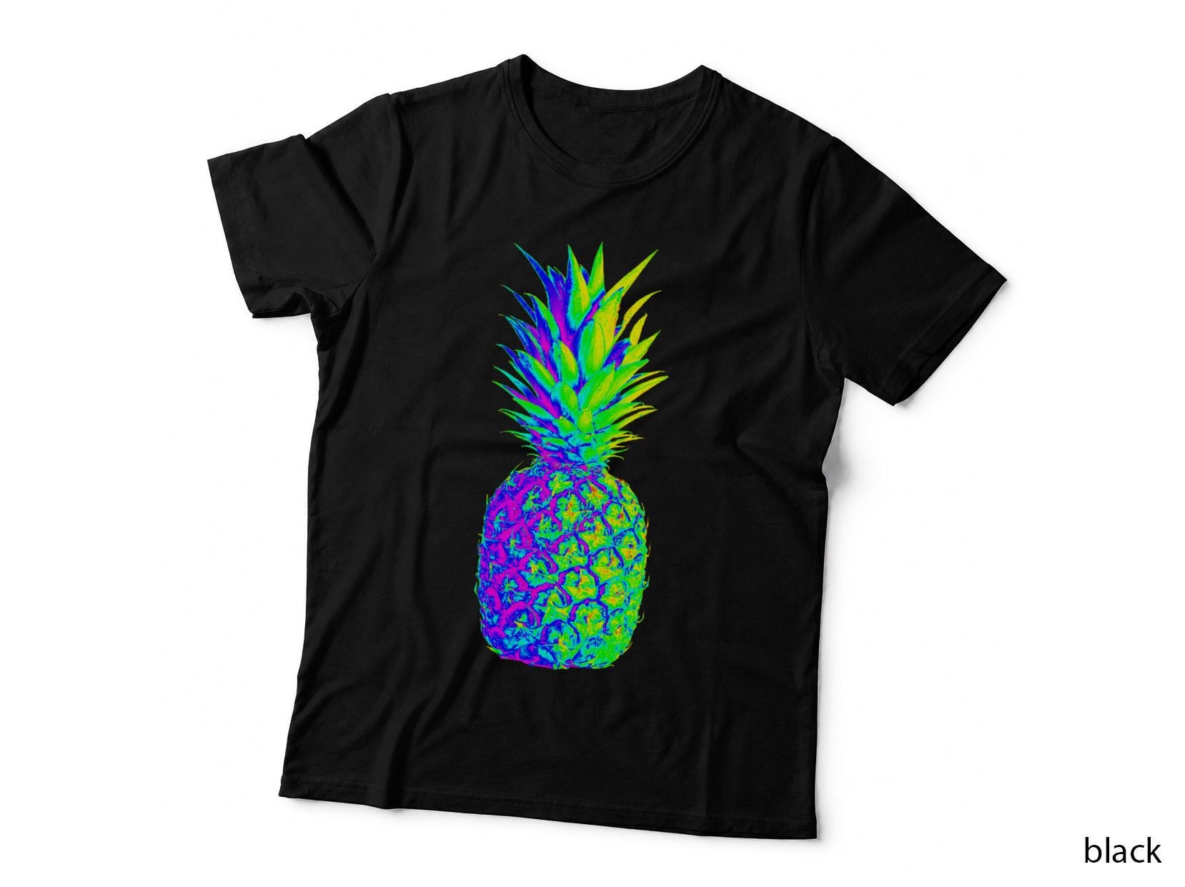 EDM Rave Festival Trippy Pineapple T-Shirt