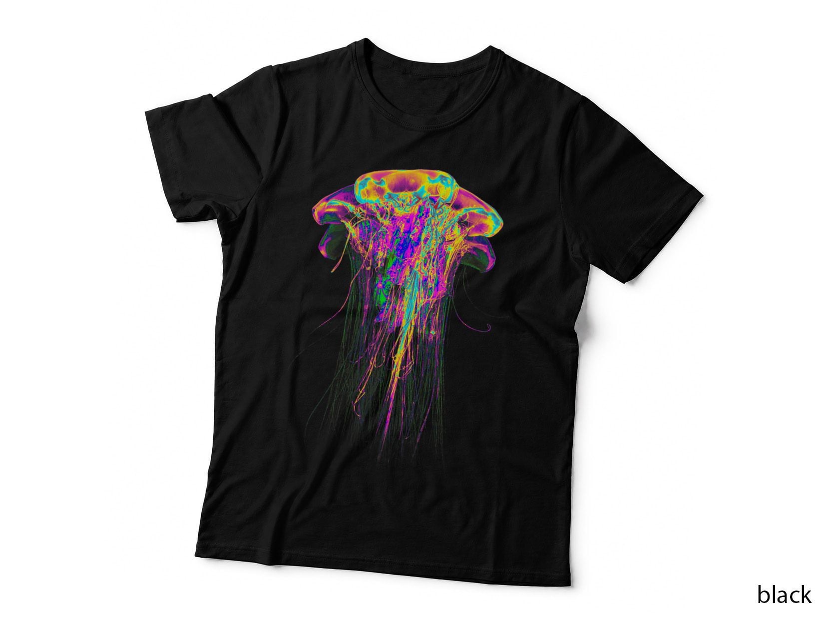 EDM Rave Shirt - Trippy Atomic Jellyfish Tee