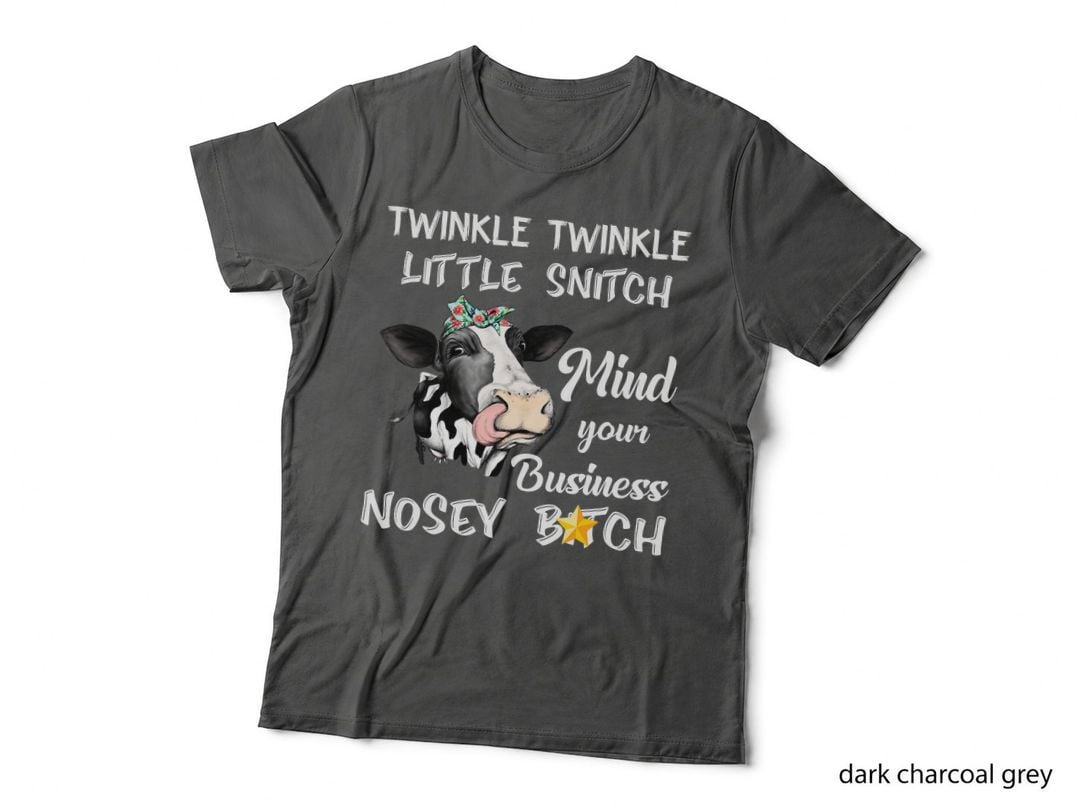 Heifer Twinkle Twinkle Little Snitch Mind Your Business T-Shirt