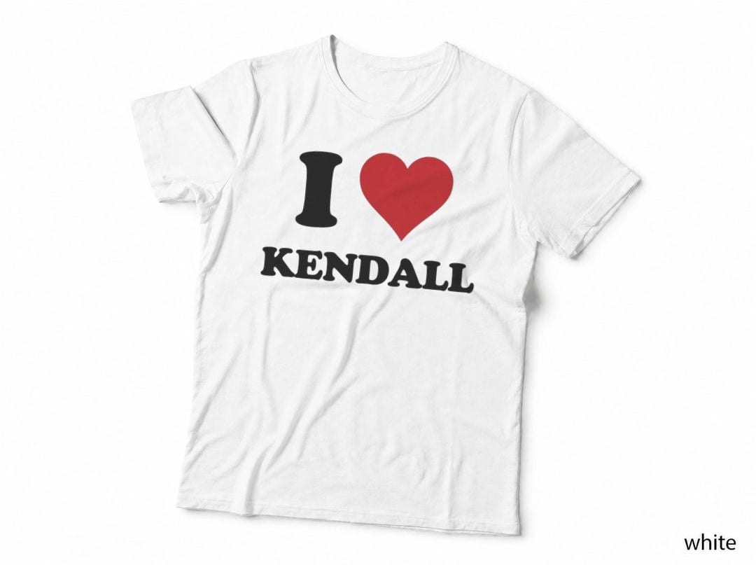 I Heart Kendall First Name I Love Personalized Stuff T-Shirt