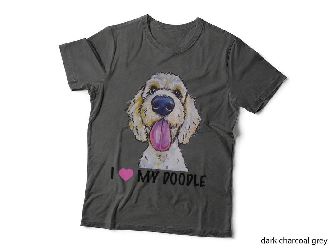 I Love My Doodle Shirt, Golden Doodle T-Shirt