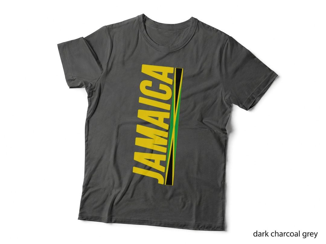 Jamaican Flag T-Shirt Jamaica Color Love Gift Souvenir