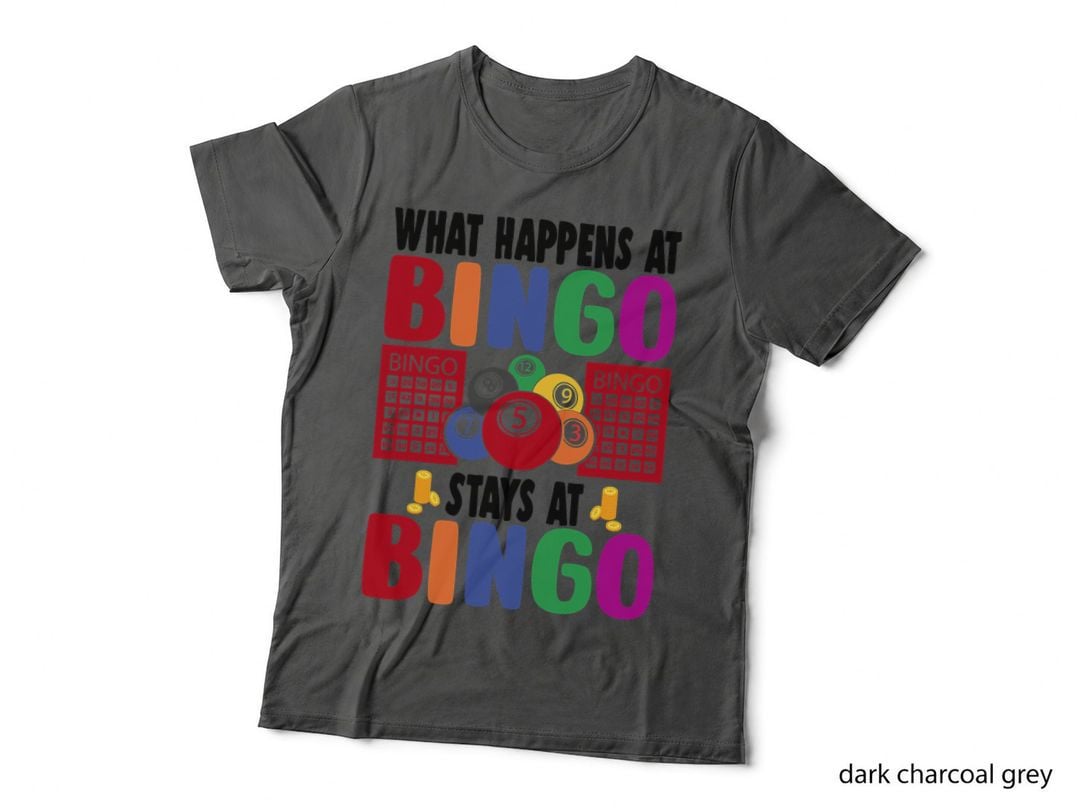 Lucky Bingo Shirt Women Men Lucky Bingo Lover Gambler T-Shirt