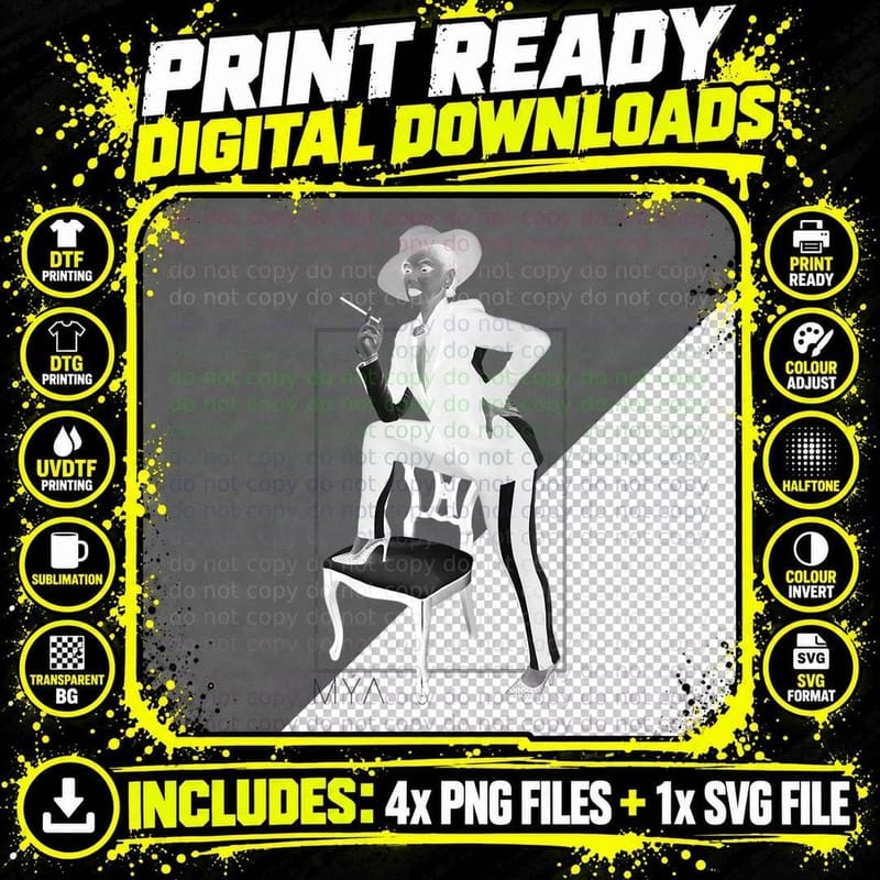 Mya Means Business T-Shirt Png SVG Digital Bundle
