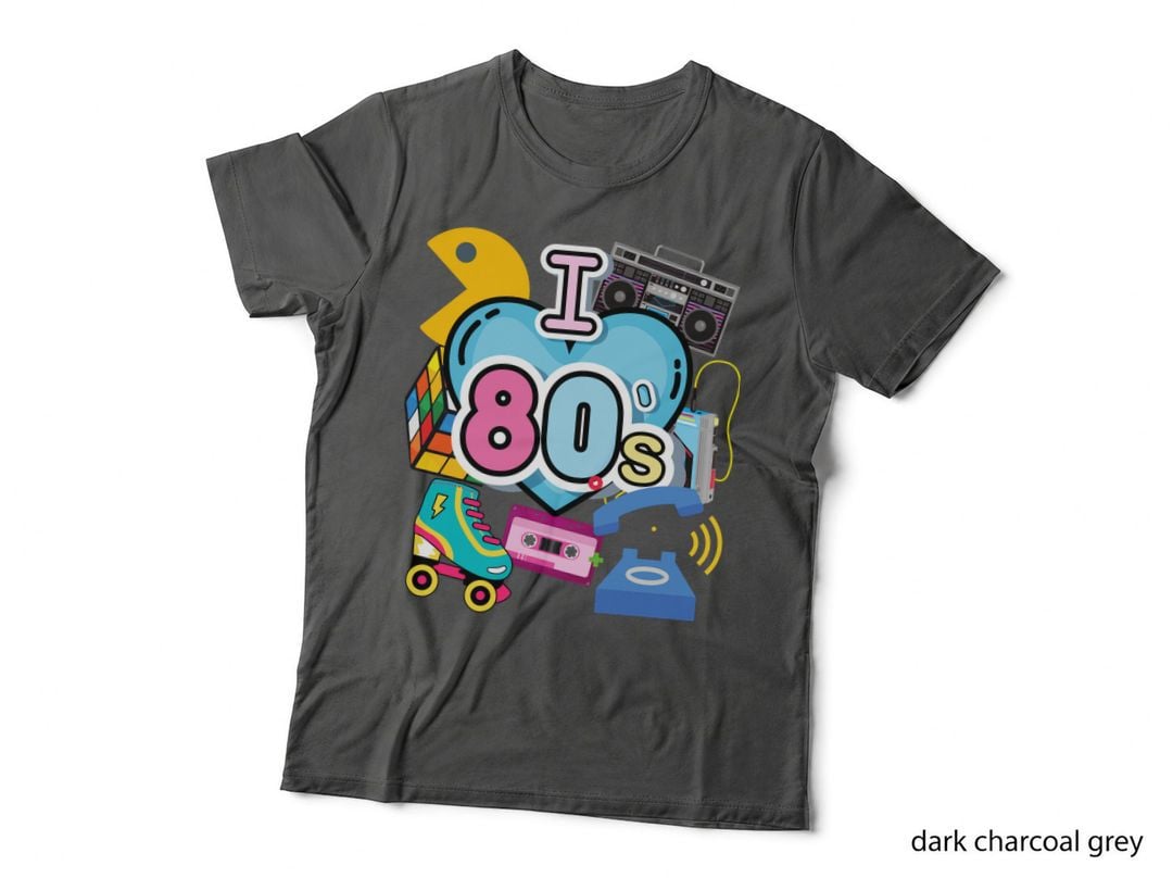 Nostalgic I Love the 80's Trip Down Memory Lane 80's Style T-Shirt