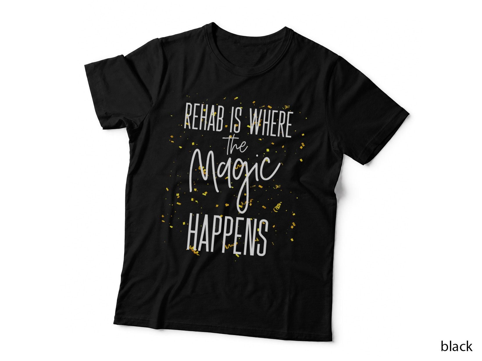 Rehab Tech Rehab Team Matching Physical Therapist PT Month T-Shirt